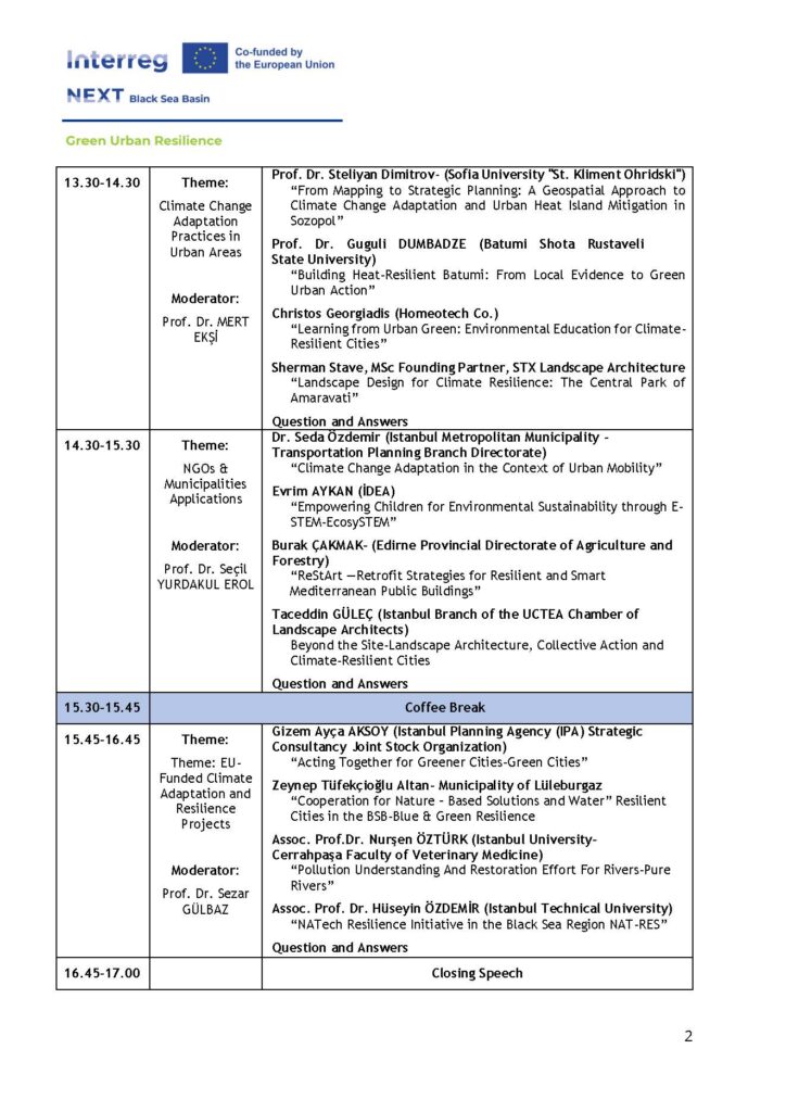 International Conference on “Climate Change Adaptation Measures for Resilient Green Cities in BSB” to Be Held at Istanbul University-Cerrahpaşa Faculty of Forestry on 16 October 2026 bsb0006 conference agenda 09102026 sayfa 2.jpg